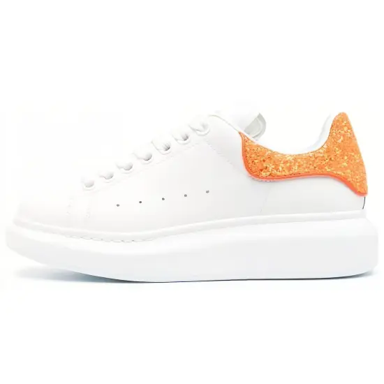 Alexander McQueen Casual Shoes Women's Low-Top White Yellow