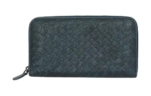 Bottega Veneta Leather Wallet Men's Bronze