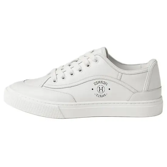 HERMES Get Skateboard Shoes Women's Low-Top White