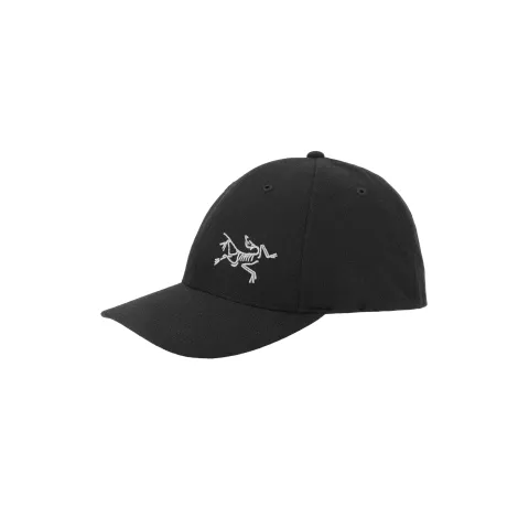 Arc'teryx Polyester Baseball Caps Unisex Black