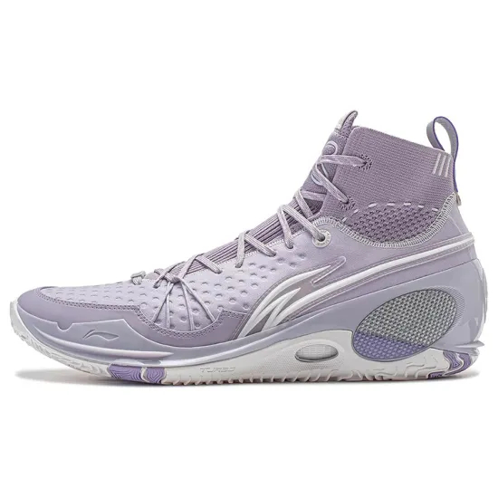 LiNing Wade 808 III Ultra V2 'Team Cushioning Wear Resistant High Top Basketball Shoes Men's Purple
