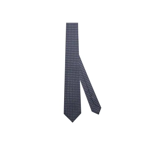 Hermès Pre Owned 2020s H pattern Silk Tie