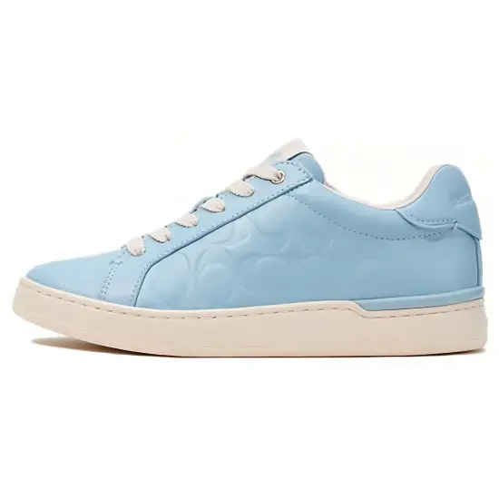 COACH Skateboard Shoes Women's Low-Top Blue