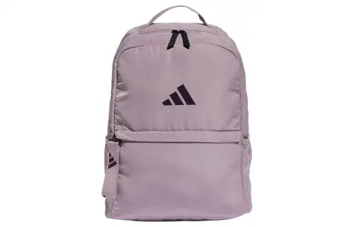 Adidas Polyester Backpack Regular Women's Light Gray Purple