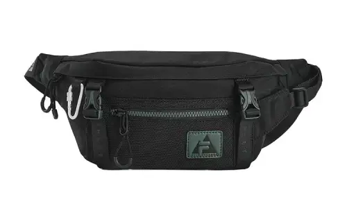 FILA Fabric Fanny Pack Extra Small Men's Pitch Black