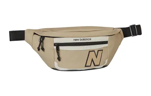 New Balance Polyurethane Shoulder Bag, Crossbody Bag, Fanny Pack Unisex Khaki
