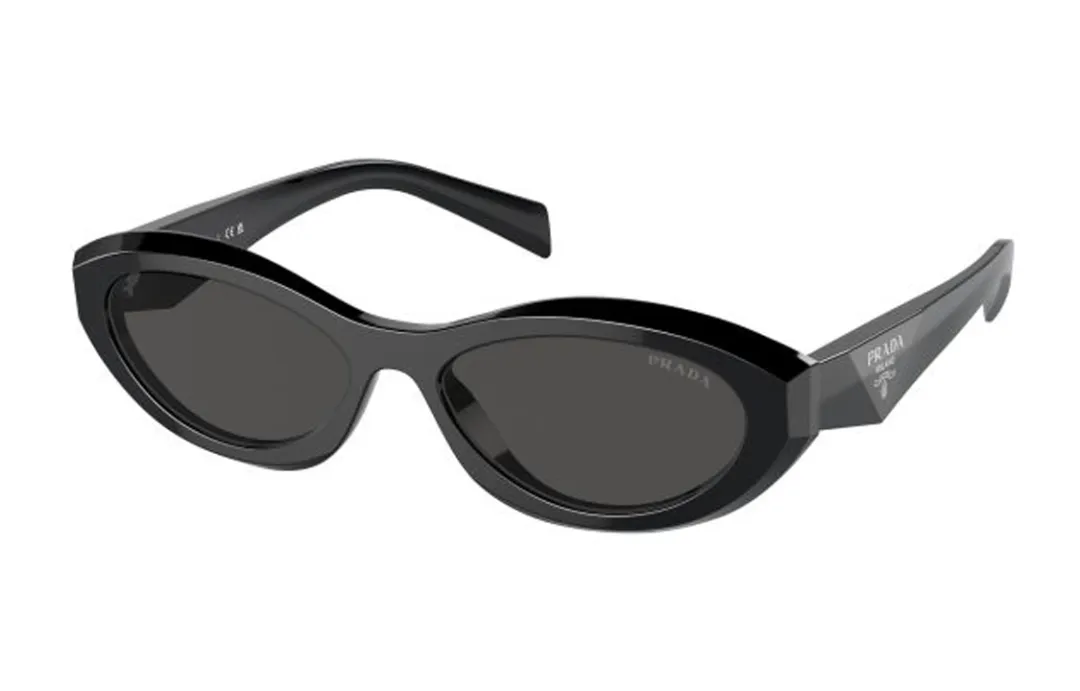 Prada Symbole oval-frame sunglasses