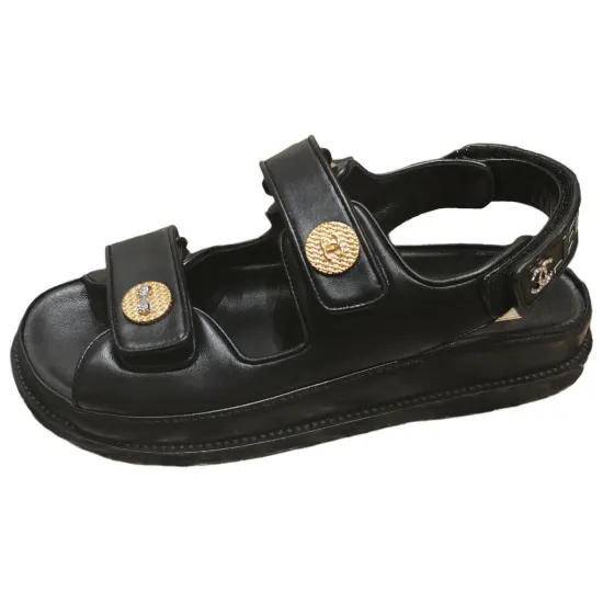 CHANEL One-Strap Sandals Women's