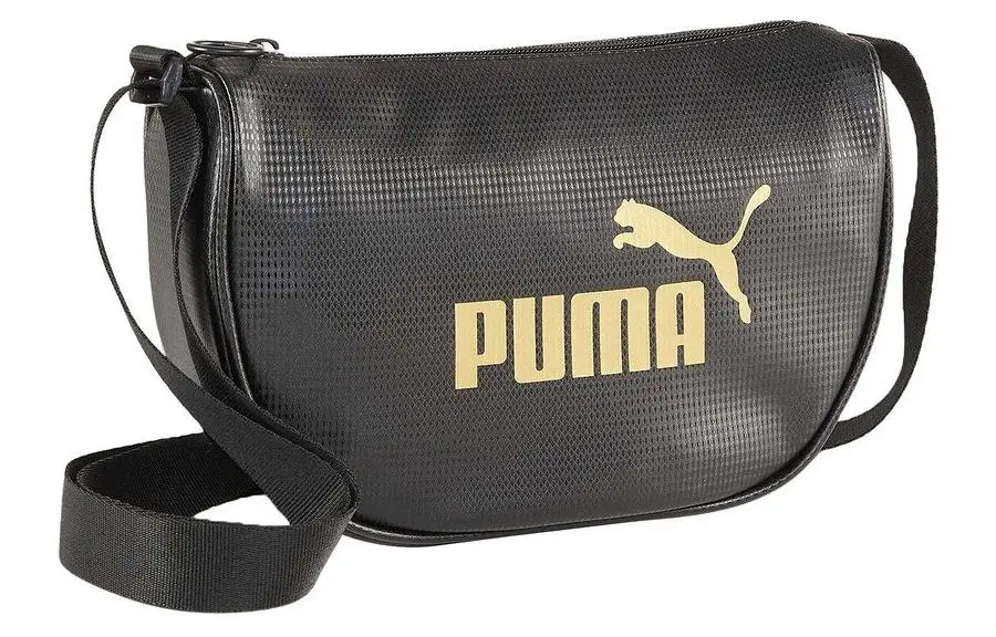 PUMA Polyester Shoulder Bag, Crossbody Bag Regular Women's Black