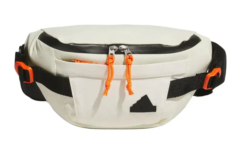 Adidas Recycled Polyamide Fanny Pack Small Unisex Ivory White