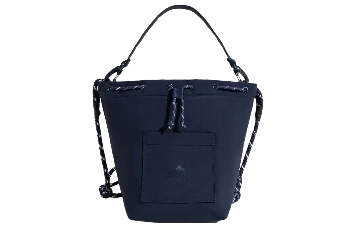 Adidas Polyamide One Shoulder Crossbody Bucket Bag Handbag Regular Women's Legend Ink