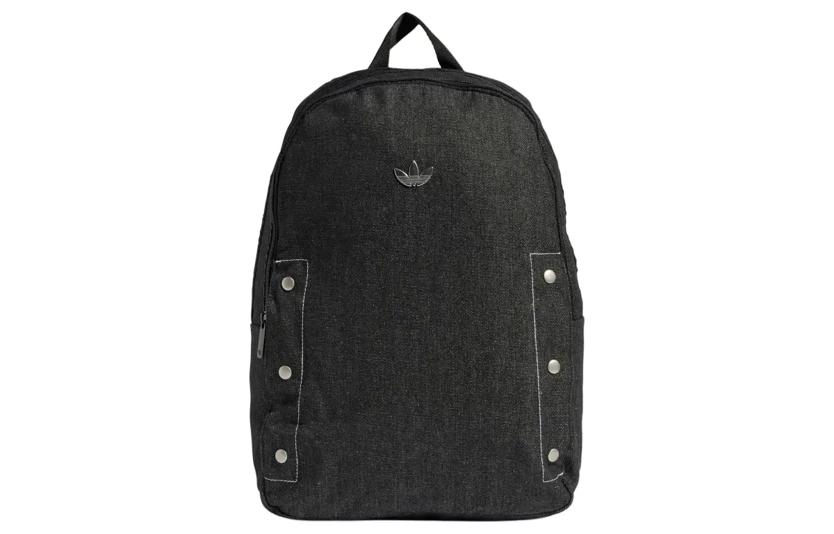 Adidas Originals Trefoil Cotton Blend With Recycled Polyester Backpack Regular Women's Black