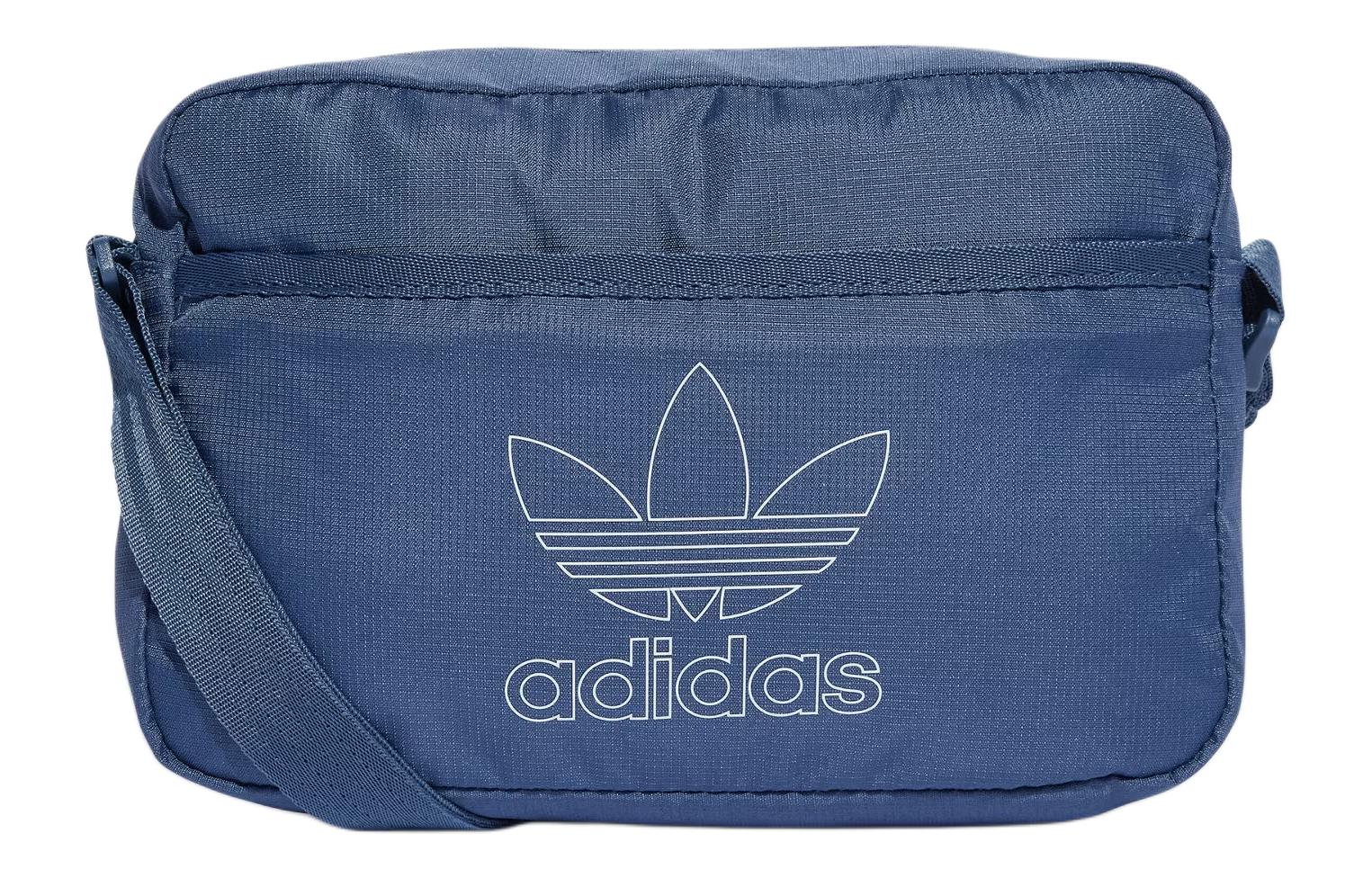 Сумка adidas originals SMALL AIRLINER (темно-синяя)