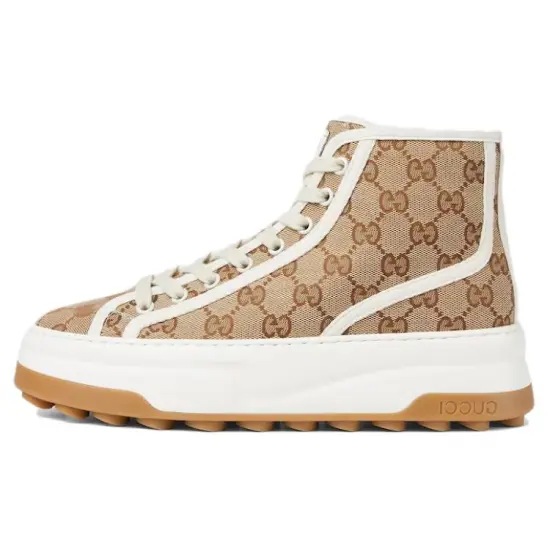 GUCCI Women's Gg High 'Interlocking G - Beige' Women's