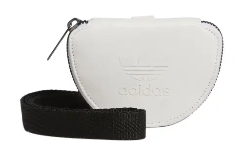 Adidas Originals Polyurethane Coin Purse Small Unisex Classic White