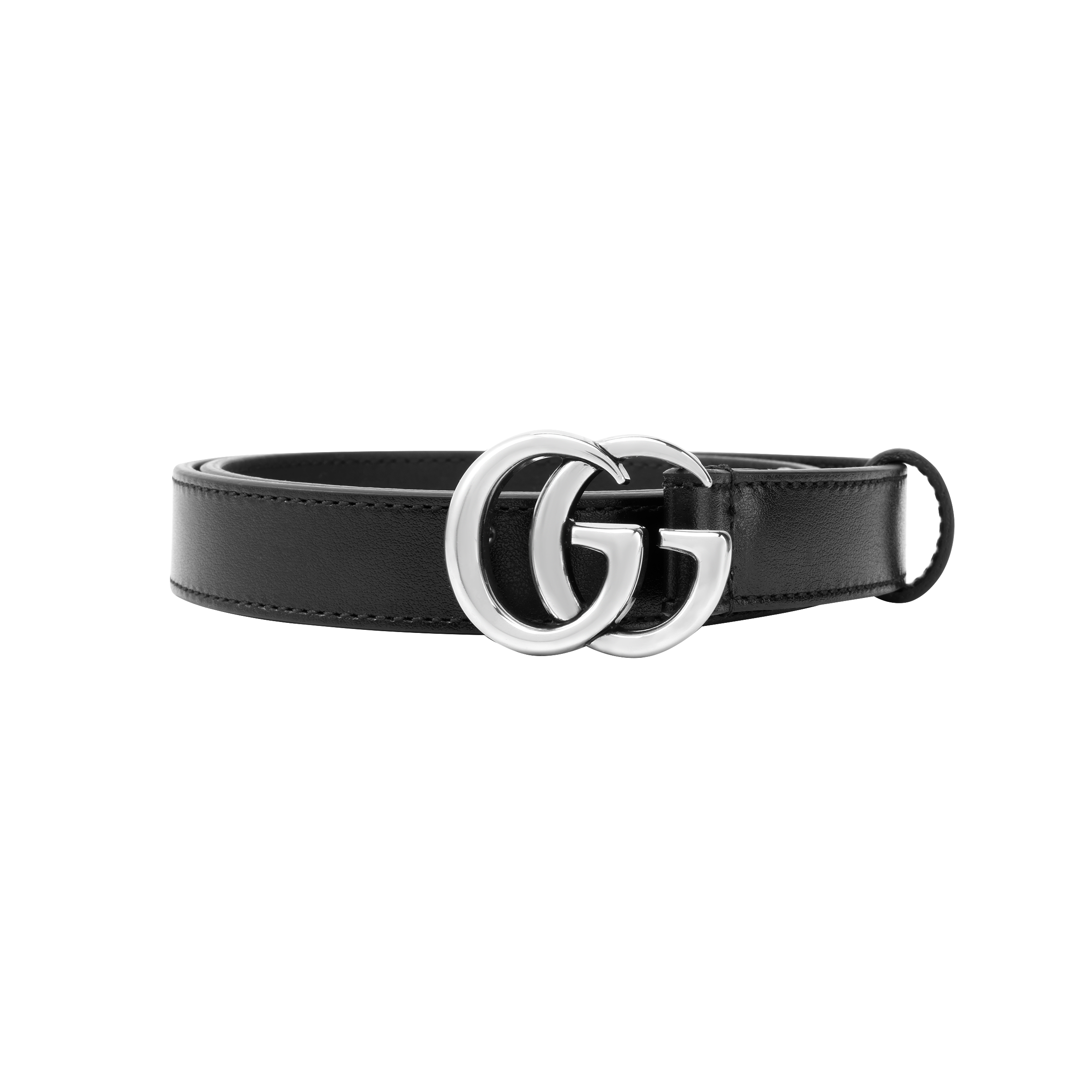 Ремень Gucci GG Marmont G 2cm (черный) — фото 3