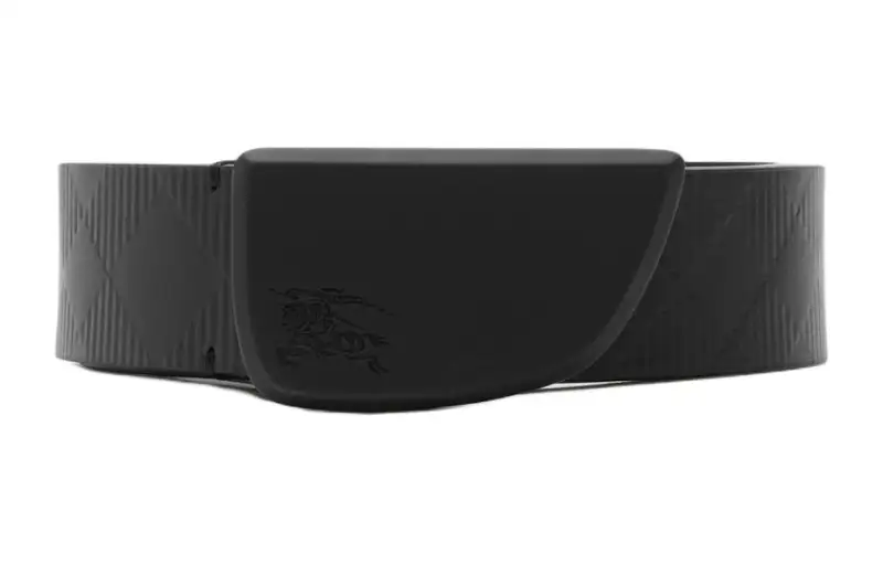 Burberry EKD debossed Leather Belt