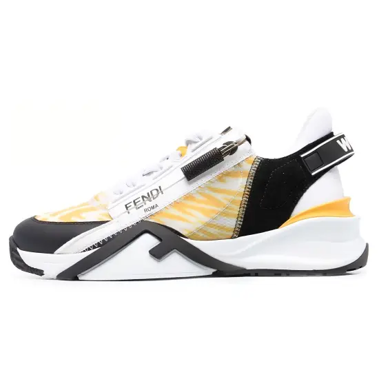 FENDI Women's Flow FF Motif Low 'Yellow'