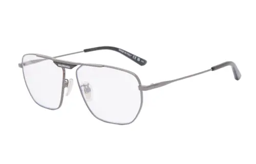 Balenciaga Acetate Metal Irregular Shape Sunglasses Men's Gray