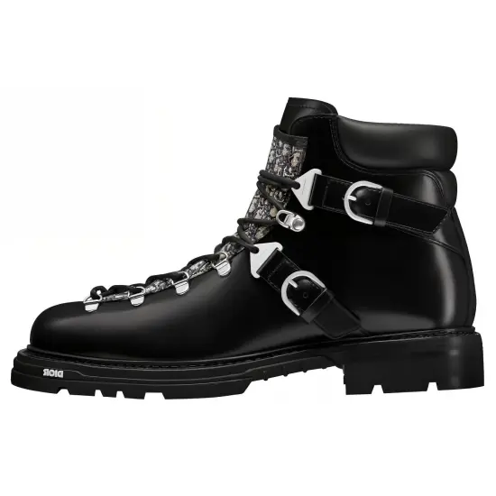 DIOR Explorer Ankle Boots Men Black