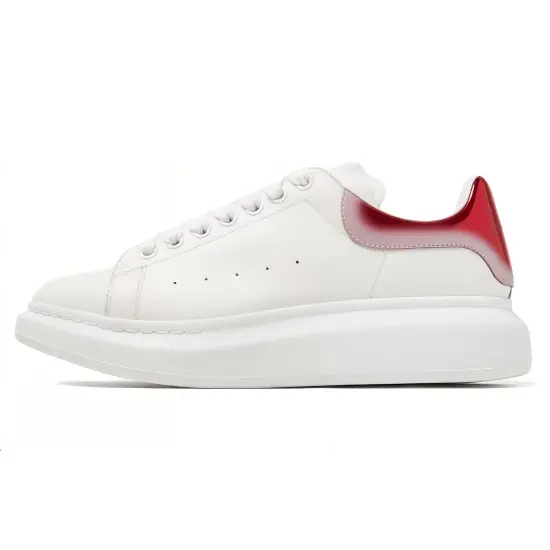 Alexander McQueen Oversized White Red Chrome Gradient