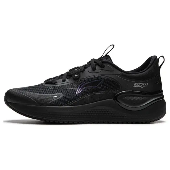 LiNing Eazgo V2 Cushioning Wear-Resistant Low-Top Running Shoes Women's Black