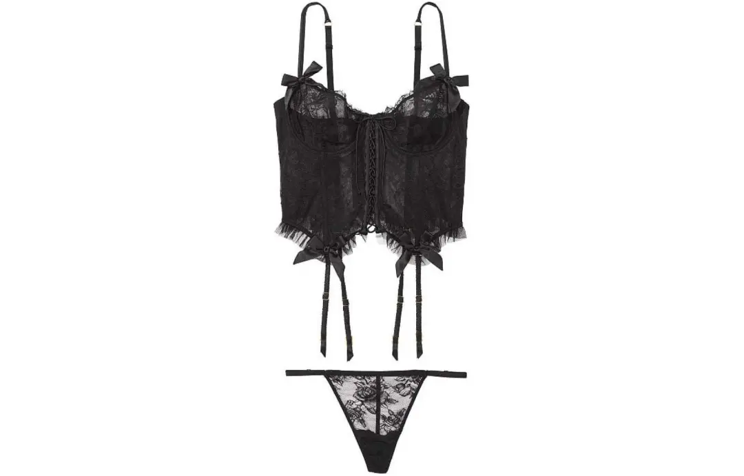 Victoria's Secret Underwear Set Women's Black