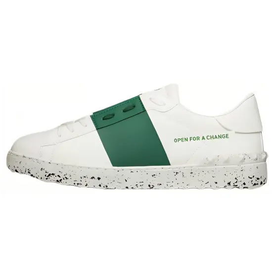 Valentino Open Sneaker 'Open For A Change - White Green'