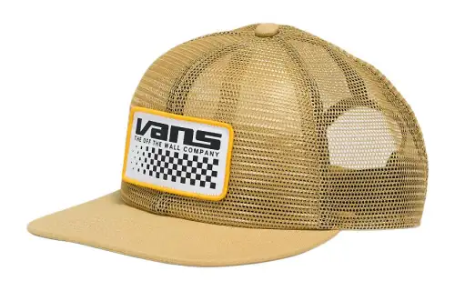 Vans Polyester Baseball Caps Unisex Yellow