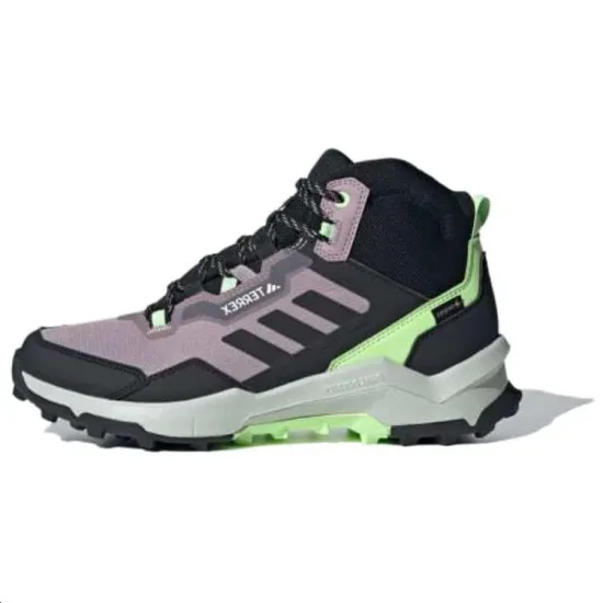 Adidas Terrex AX4 Mid Gore Tex Preloved Fig Core Black Green Spark Women's