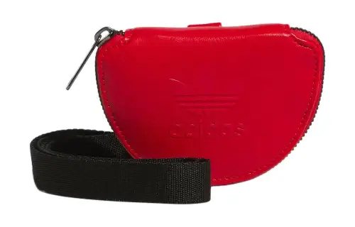 Adidas Originals Trefoil Polyurethane Coin Purse Regular Unisex Catwalk Red