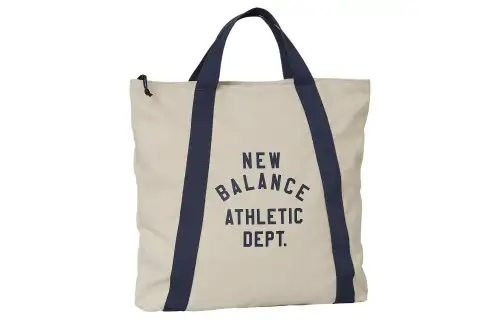 New Balance Cotton And Canvas Handbag, Backpack Regular Unisex Marine Blue