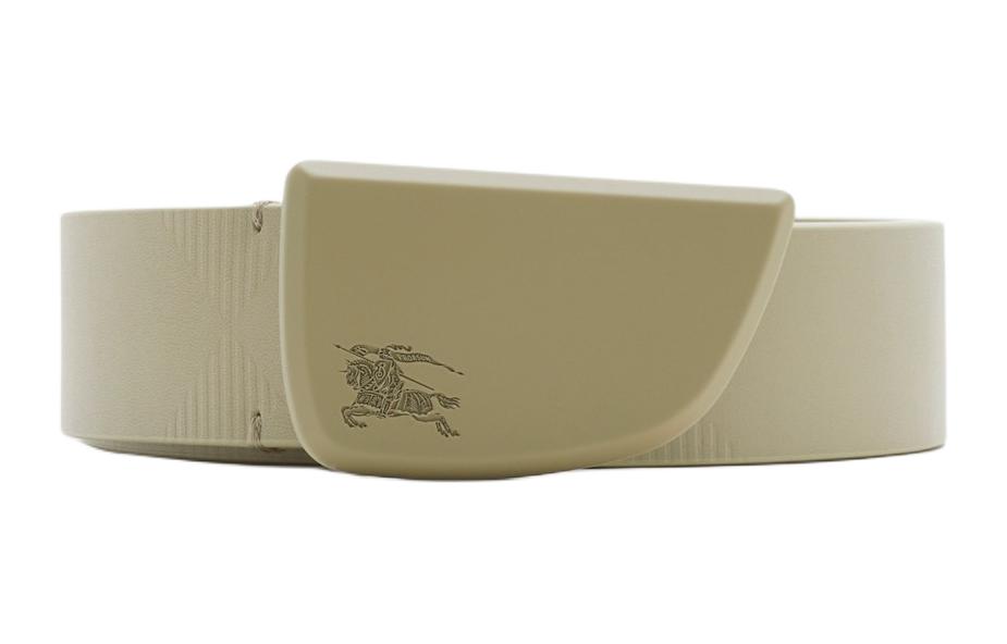 Burberry Shield Logo-engraved Leather Belt