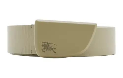 Burberry Shield Logo-engraved Leather Belt