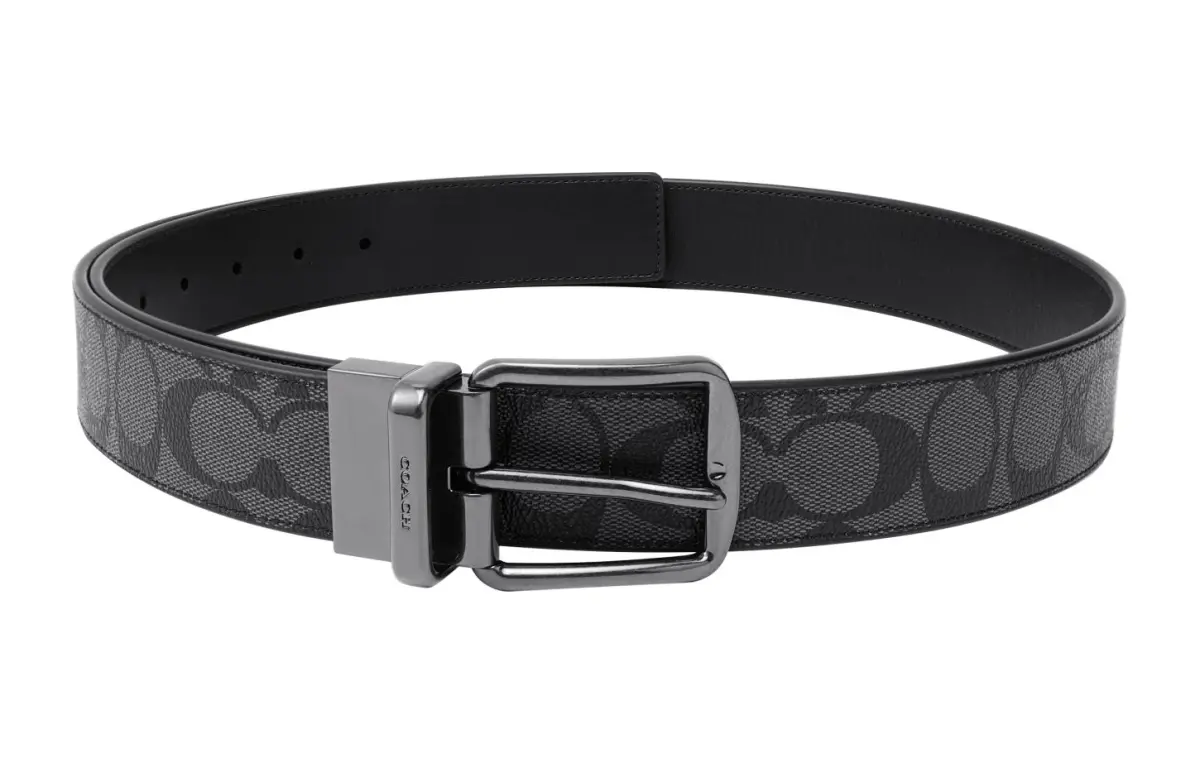 COACH Harness Buckle Cut To Size Reversible Belt
