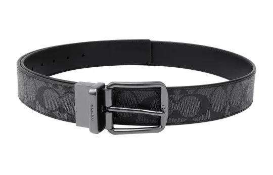 COACH Harness Buckle Cut To Size Reversible Belt