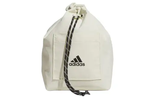 Adidas Polyamide Shoulder Bag, Crossbody Bag, Bucket Bag, Handbag Regular Women's Ivory White