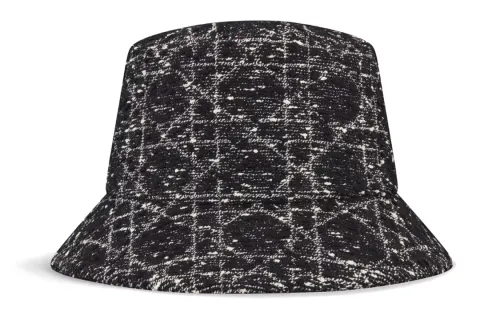 DIOR Cotton, Acrylic, Polyamide Bucket Hats Women's Black