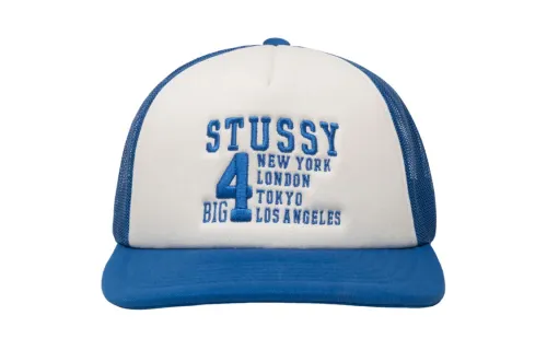 Stussy Trucker Big 4 Snapback