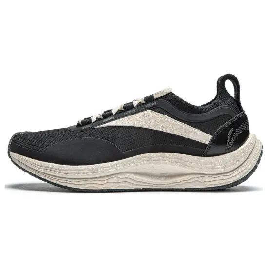 LiNing Casual Shoes Unisex Low-Top Gray Black White