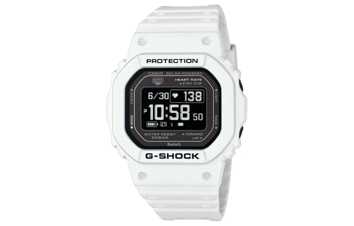 CASIO Unisex G-SQUAD Series Black Watch DW-H5600-7JR