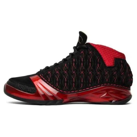 Air Jordan 23 Vintage Basketball Shoes Men Mid-top Black/Red