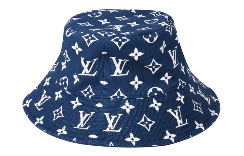 LOUIS VUITTON Monogram Denim Bucket Hats Unisex