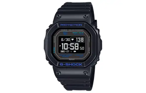 CASIO Unisex G-SQUAD Series Black Watch DW-H5600-1A2JR