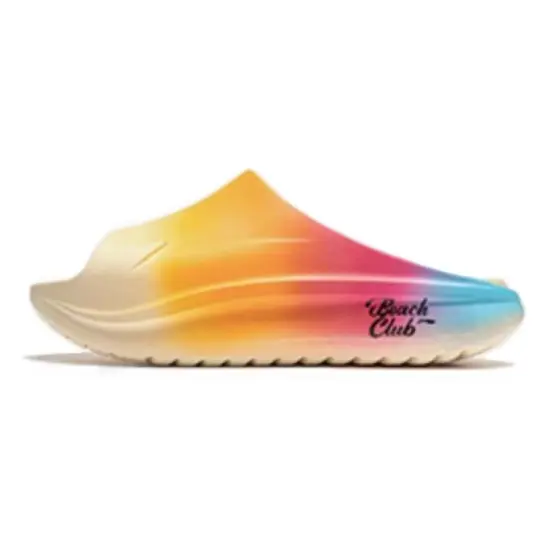 LiNing SOFT SLIPPER Slide Slippers Unisex Yellow Orange