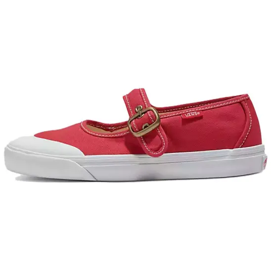 Mary Jane Vans 'Canvas Tomato'