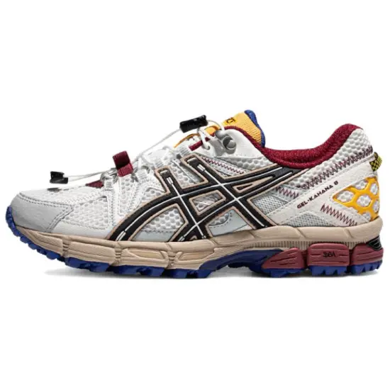 Asics Gel-Kahana 8 Running Shoes Women's Low-top White, Black, Yellow