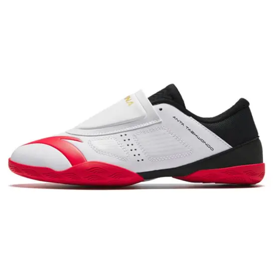 ANTA Training Shoes Men Low-Top White Black Red