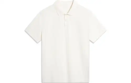 Li Ning Sports Life Collection Polo Shirt Men's Creamy