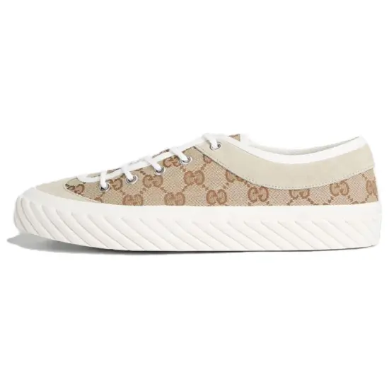 GUCCI GG Monogram Sneakers Beige